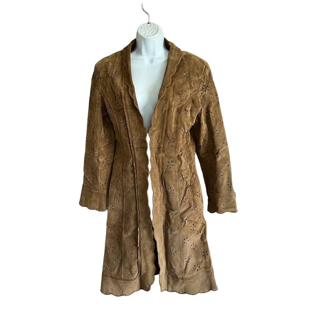 Margaret Godfrey Suede Leather Jacket Women’s 8